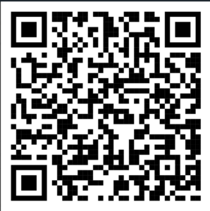 A black and white QR code on a white background.